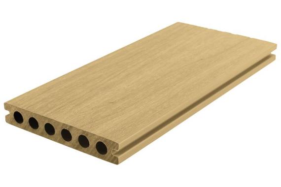 Fun-Deck WPC Ultrashield 23x138x4000mm  ronde kamers Cedar 2784-400