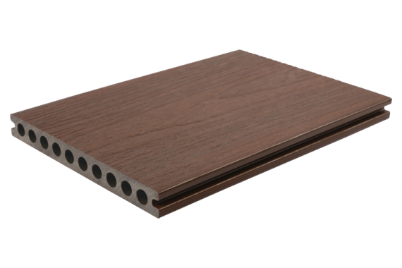 Fun Deck WPC Ultrashield 23x138x4000mm  Ipe ronde kamers 2405-300