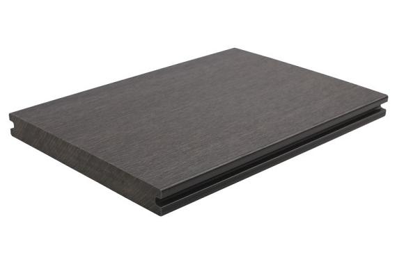 WPC terrasplank Solid Dark Grey  23x210x4000mm Massief  2842-400
