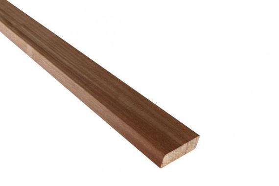 Gevelbekleding  Hardhout Bangkirai  Profiel  Rhombus 21x65x244 mm  P255 2587-244
