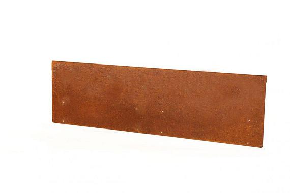 Kantopsluiting Single 300x16,5 cm - Corten