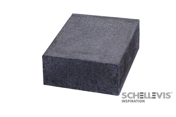 Schellevis Halve traptreden 50x40x20 cm (massief) carbon