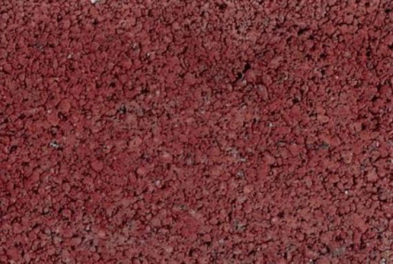 Pasblokje 20x20x5cm rood struktuur