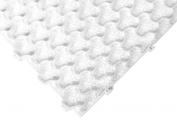 Multidal White grind-grasplaat 113.2x78.3x3 cm (1 plaat = 0.89 m<sup>2</sup>)