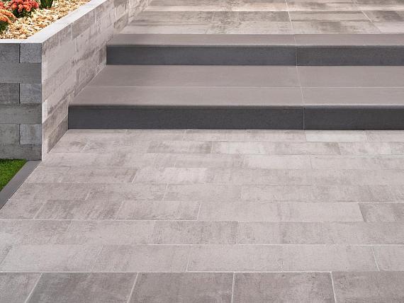 Traptrede Comfort 120x40x15cm Medium Grey
