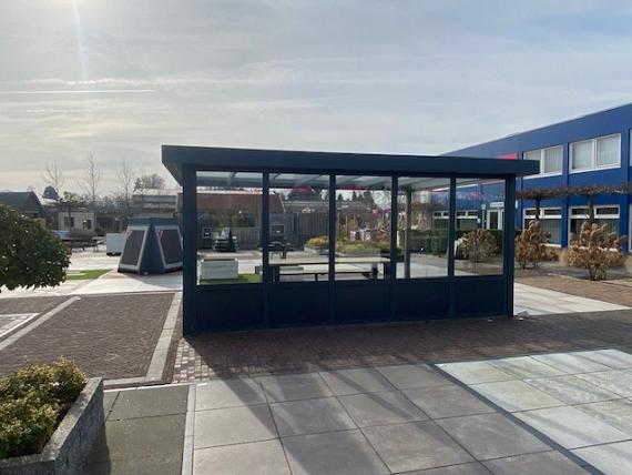Showroommodel Flatroof Veranda 500x350cm Ral 7016 - Zelf demonteren