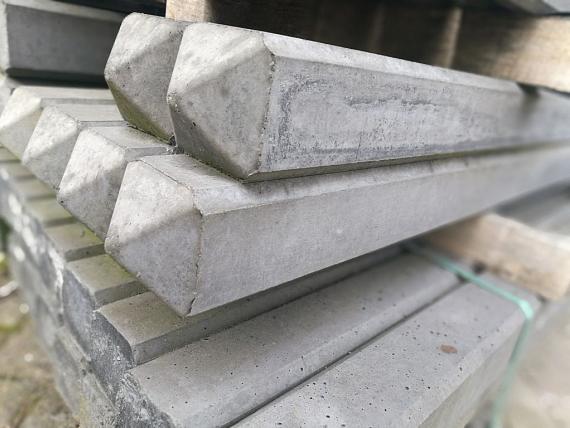 Restpartij Betonpaal Classico Scuro 10x10x280 cm hoek