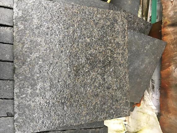 Restpartij Magma Rocca Nero 15x15x2cm tegeltje
