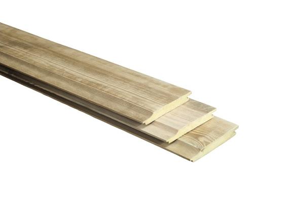 Rabat Grenen 1.8x14.5x300 cm Geschaafd Geimpregneerd