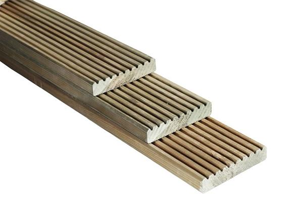 Anti-Slip Vlonderplank Grenen 28x145x4000 mm Celfix