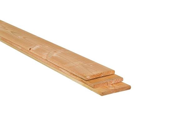 Plank Lariks-Douglas 2.8x17x400 cm geschaafd en onbereid