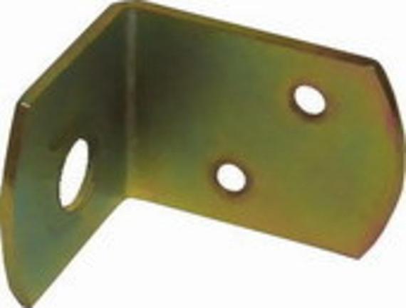 Unie-Beslag zonder schroef geel verzinkt 40x35x30 mm(hoekje)