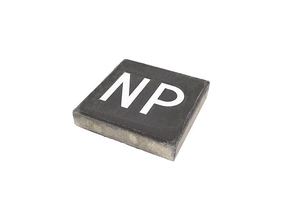 Symbooltegel Niet-Parkeren NP 30x30x6 cm Antra - Wit