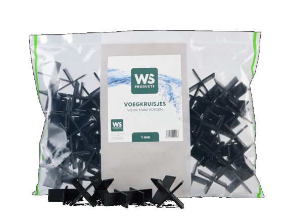 WS Voegkruisjes 3mm - zak van 100st