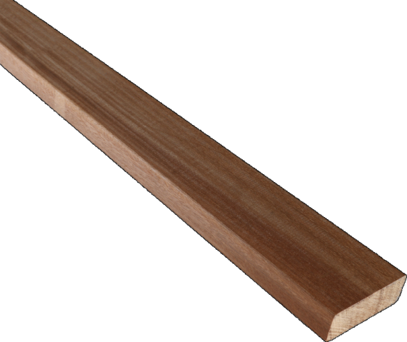 Gevelbekleding  Hardhout Bangkirai  Profiel  Rhombus 21x65x244 mm  P255 2587-244