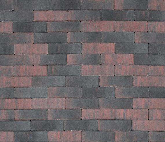 Tremico dikformaat 6.7x20x6cm Rood-Zwart