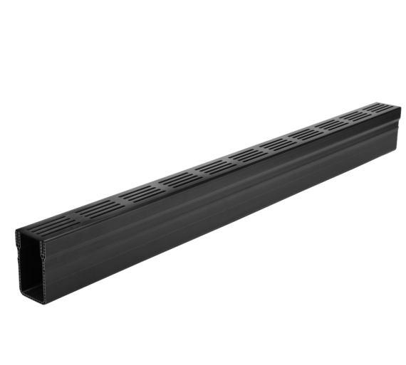 Aco Slimline Vervangingsrooster Zwart