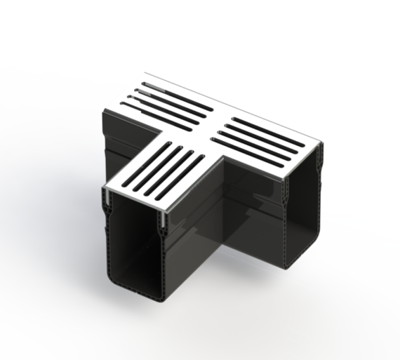 Aco Slimline T-stuk (zonder rooster)