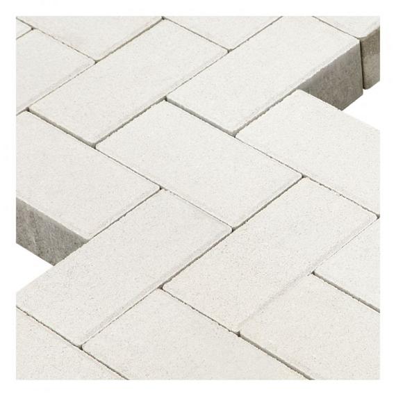 BSS klinker 8cm H 21x10.5x8 cm (44 st-m<sup>2</sup>) verkeerssteen wit