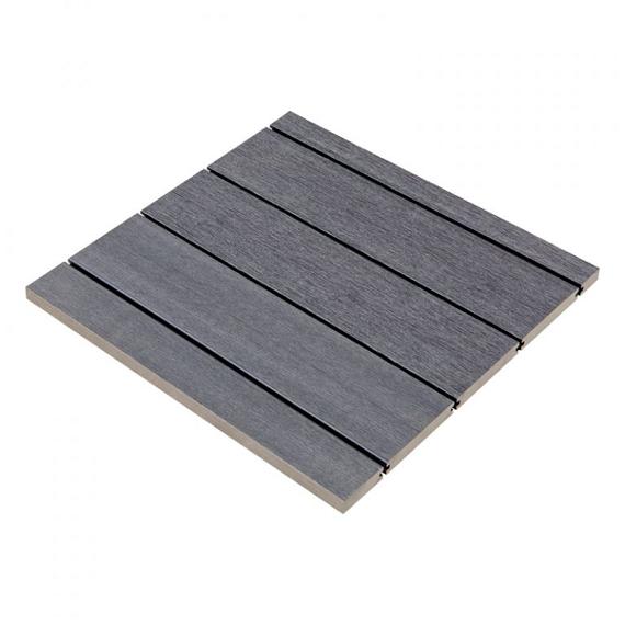 WPC terrasplank Vintage Graphite - Wenge 23x138x4000mm Massief 2856-400