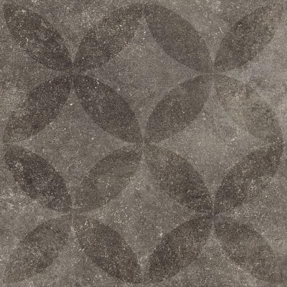 Solostone Decore Hormigon 70x70x3.2 cm Floret Antra