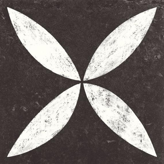 Solostone Decore Belgian Stone 70x70x3.2 cm Flower White