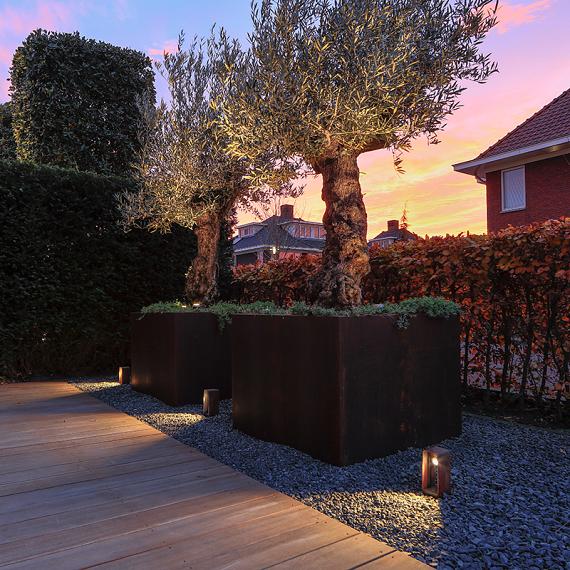 In-lite Ace Solitary Corten 12V-3W LED WW