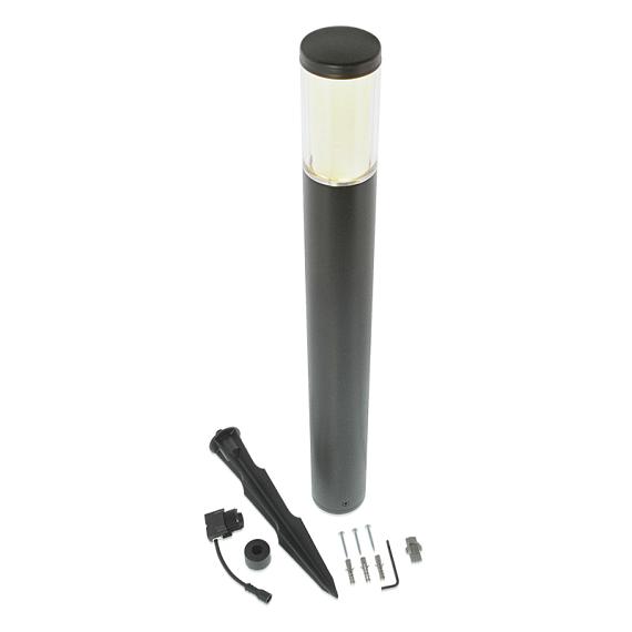 In-lite Liv Dark (NEW) Solitary 12V-2W LED Alu. Dark Grey. WW