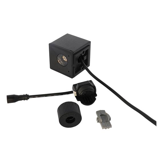 In-lite CUBID Wall 12V-0.5W LED Alu Dark Grey