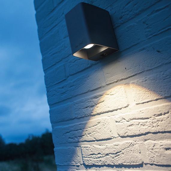 In-lite Ace Down Wall Dark 12V-3W LED WW