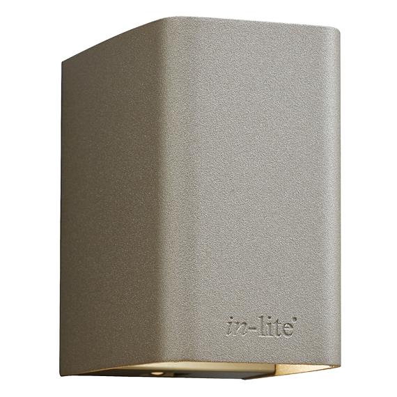 In-lite Ace Down Wall RoseSilver 12V-3W LED WW