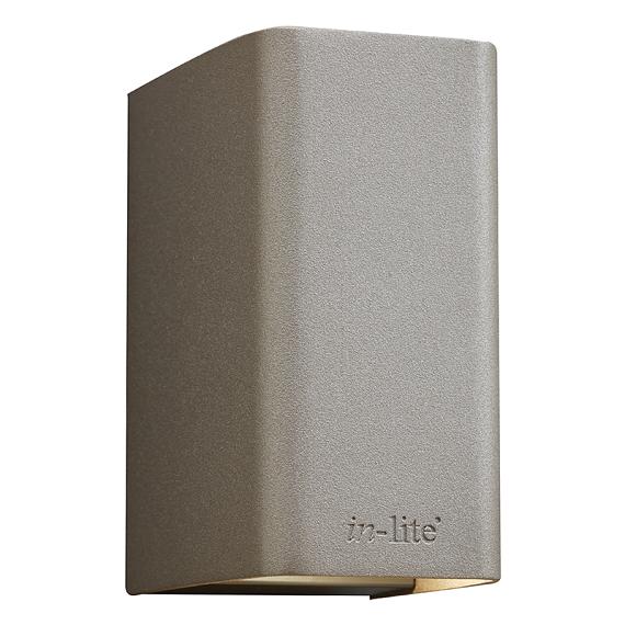 In-lite Ace Up-Down Wall Rose Silver 12V-7W LED WW