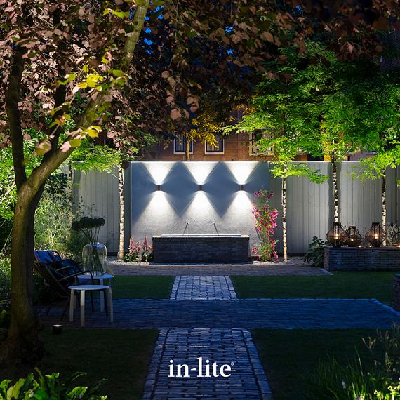 In-lite Ace Up-Down Wall Dark 12V-7W LED WW