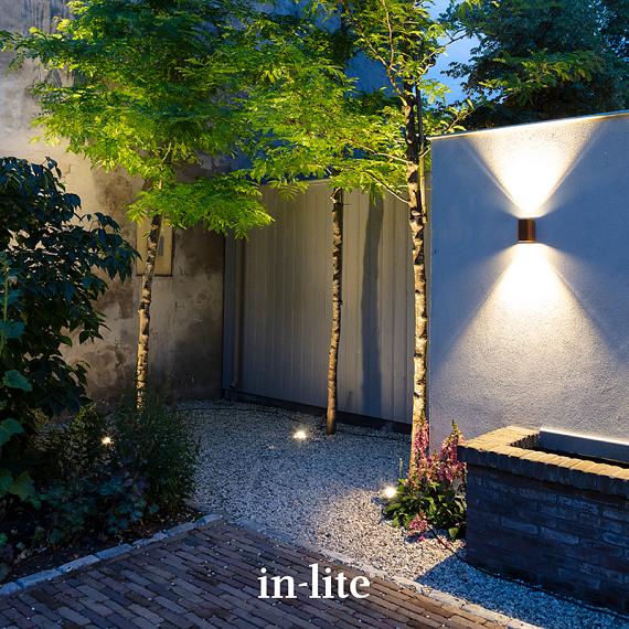 In-Lite Ace Up-Down Wall Corten 12V-7W LED WW