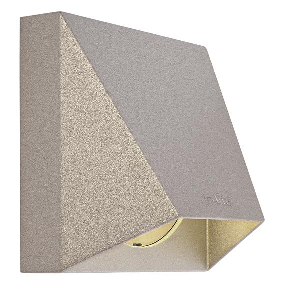 In-lite Wedge Wall 12v-1.5w led alu. rose silver WW