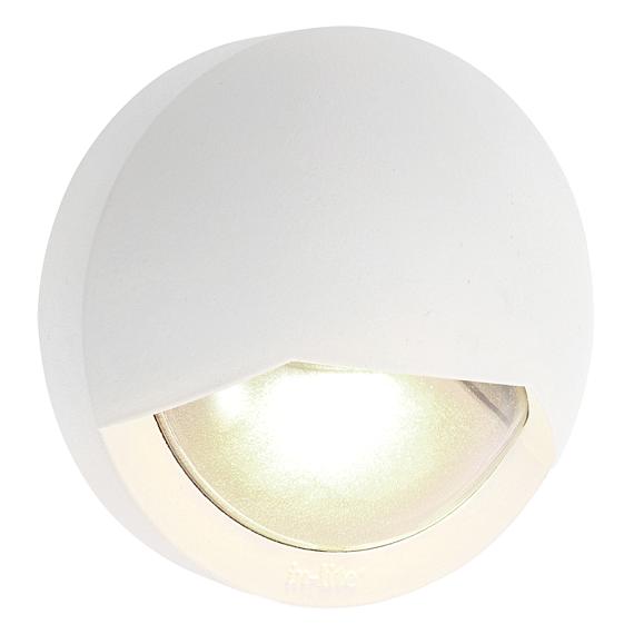 In-lite Blink White Wall 12V-1.5W LED Alu. white WW