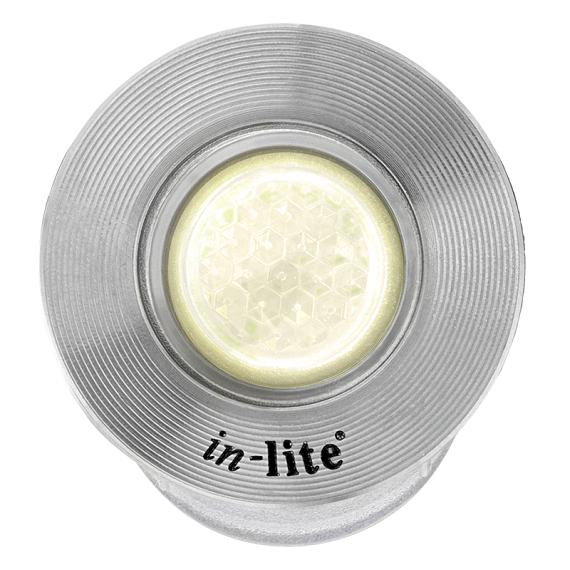 In-lite Hyve 22 RVS Integrated 12V-0.25W LED RVS 22mm WW