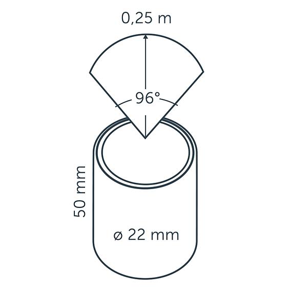 In-lite FUSION 22 Integrated 12V-0.25W LED 22mm WW