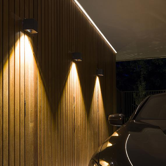 In-lite Ace Down Wall 100-230V Corten 8.5W