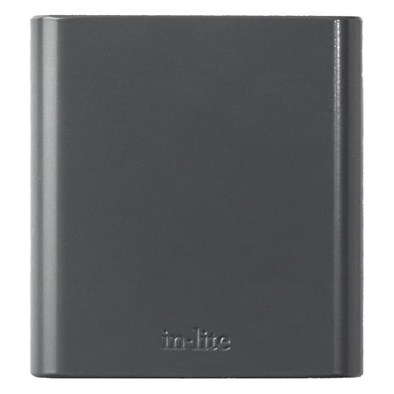 In-lite Ace Down Wall 100-230V Flat Grey 8.5W