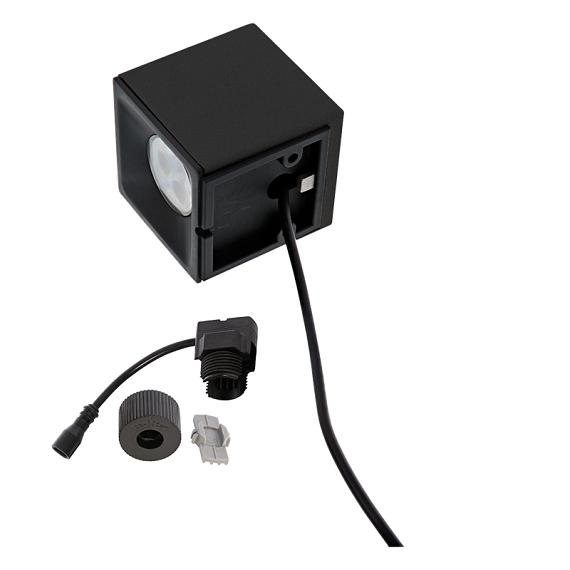 In-lite Big Cubid Wall 12v 11W LED Alu Dark Grey