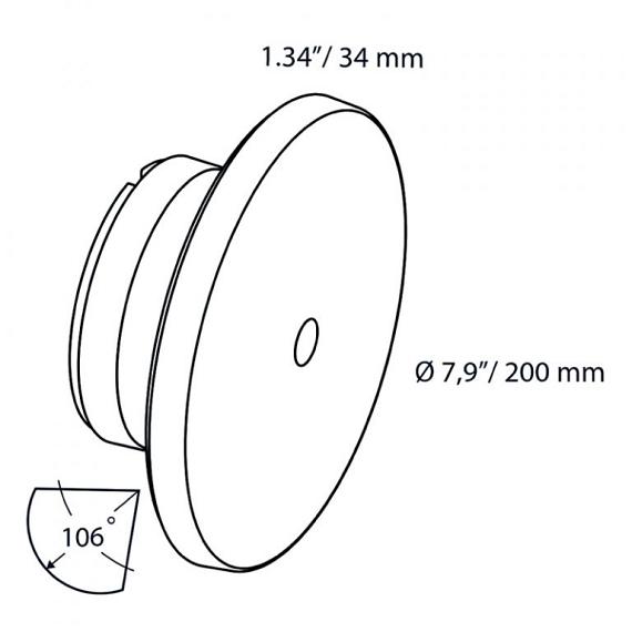 In-lite Disc Light Head 12V