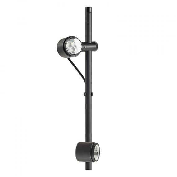 In-lite Mini SCOPE DUO 2x Spot 12V-2W LED (total 4w) Aluminium Dark Grey WW