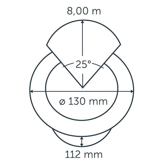 In-lite NERO Update Integrated 12V-3W LED Alu. charcoal grey
