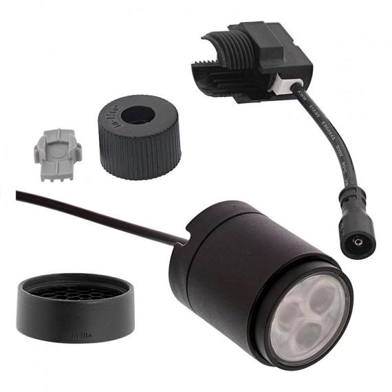 In-lite Mini SCOPE Ceiling Surface 12V-1W LED Black Warm White
