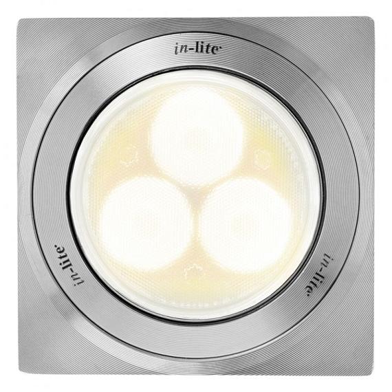 In-lite PLATE 75 Accessory vierkante plaat RVS 75x75mm