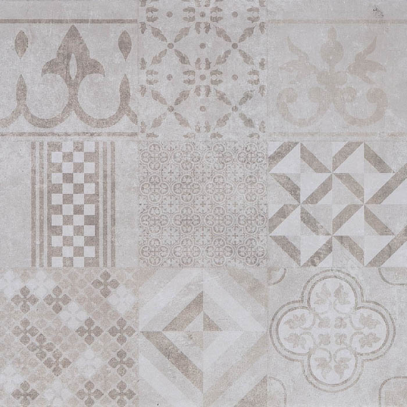 GeoCeramica Design 60x60x4 cm Mosaik Beige