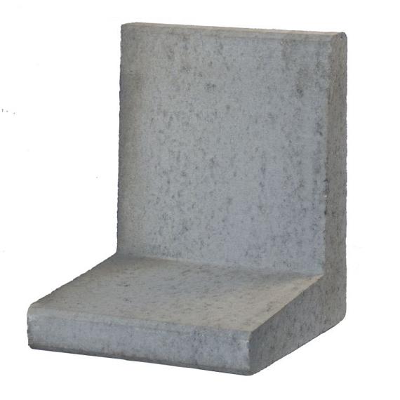 L-element 50x40x40 cm Grijs