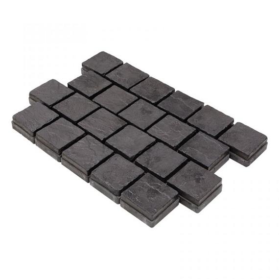 Plazza Kassei 15x15x6 cm Basalt