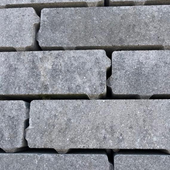 Hydrobrick Dikformaat Nuance Light Grey 6.7x20x8 cm